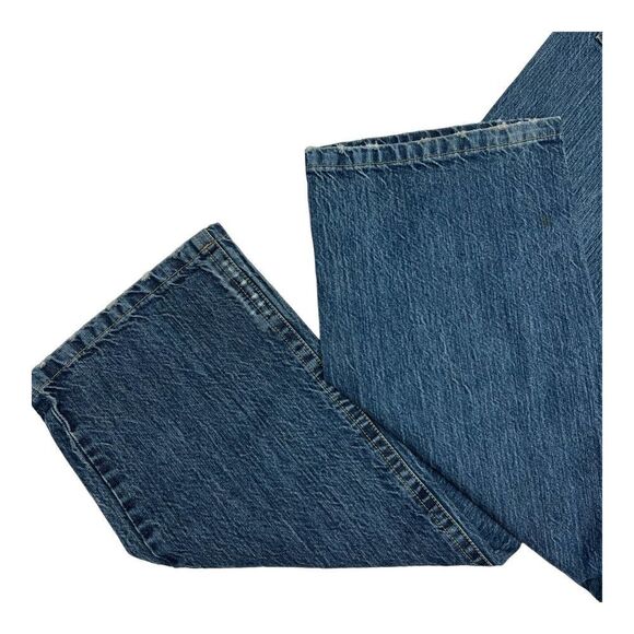 Vintage BLOCK 60 Men’s Blue Cotton Straight Leg Jeans US 33 Made in Italy | $500 - Picture 10 of 14